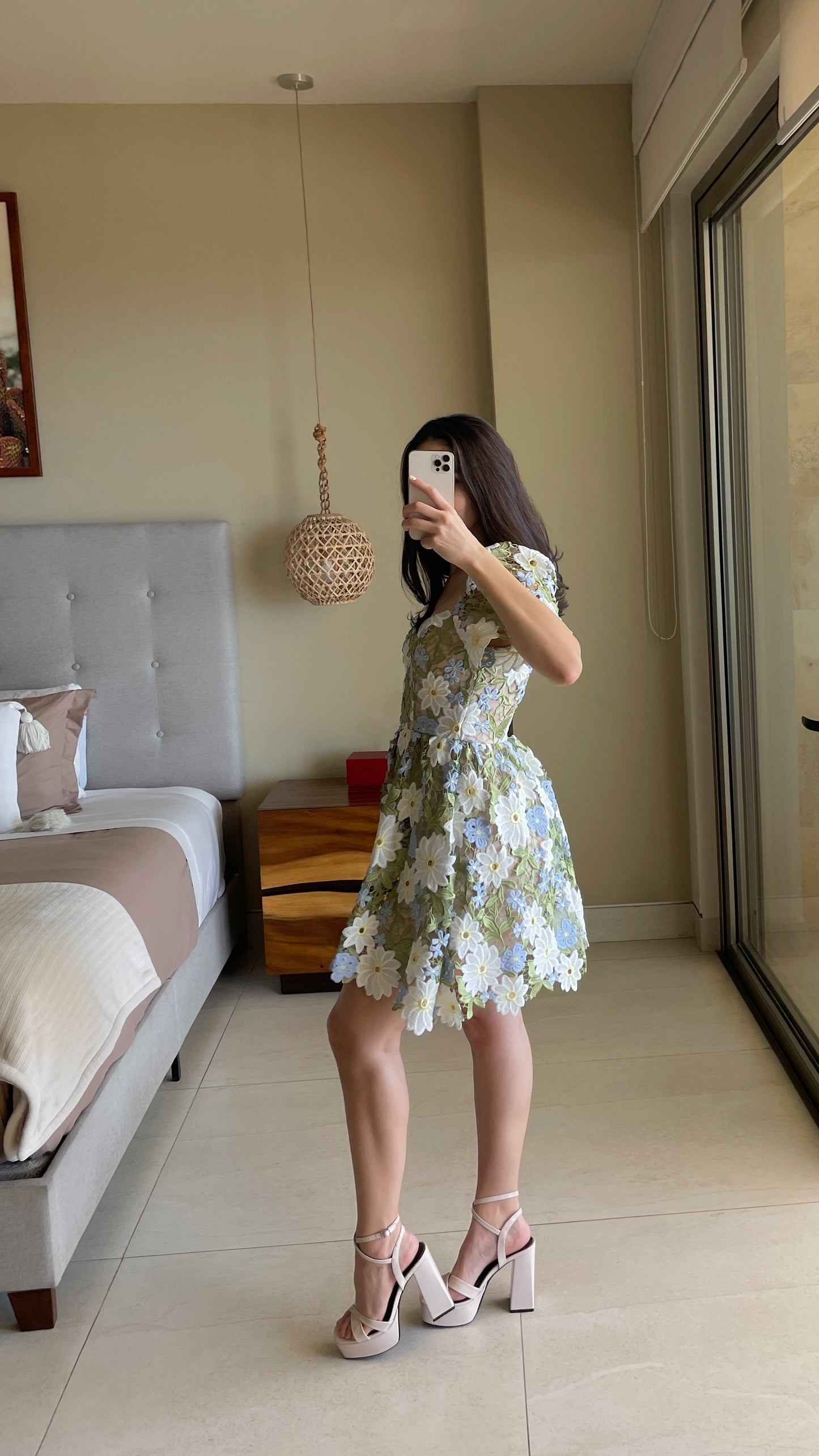 Antoniette blue dress