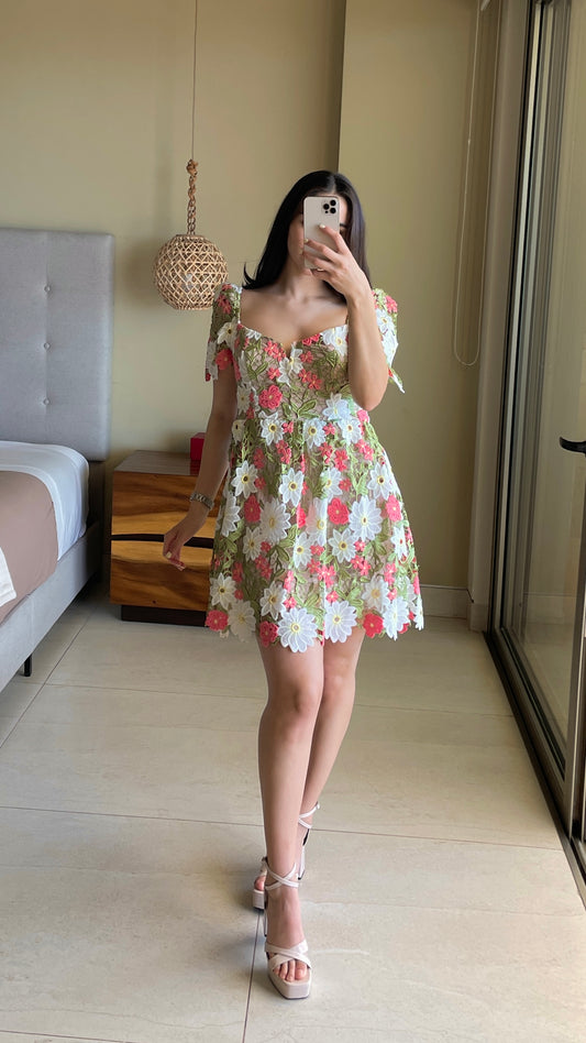 Antoniette pink dress