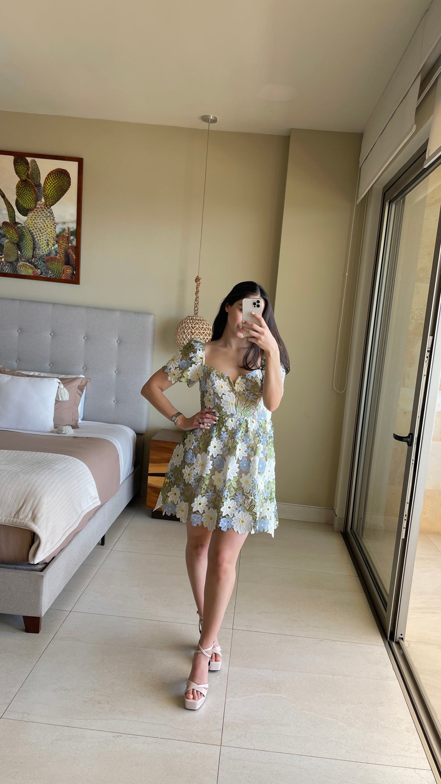Antoniette blue dress